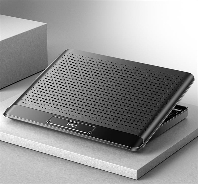 Custom ODM Portable Foldable Laptop Cooling Pad 6 Fans Aluminum Mesh Notebook Cooler Stand