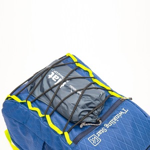 Blue Large Capacity Lightweight <b>Drawstring</b> <b>Backpack</b> Rhombus Grid Pattern Design Suitable for Short Trips Versatile <b>Backpack</b> - Product Image 5