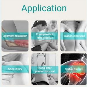 Inmovilizador de Rodilla de 3 Paneles, Soporte Completo para Pierna, Férula de Espuma para Fracturas, Férula Recta para Rodilla - Product Image 6