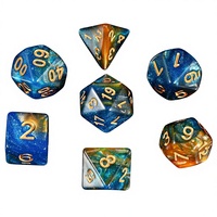 Nouveaux dés en acrylique multi-faces à coins arrondis pour jeux de table à 4/6/8/10/12/20 faces - Accessoires numériques pour jeux de société
