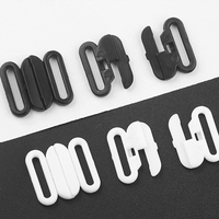 Accessoires de lingerie : Fermeture à boucle centrale pour soutien-gorge, attaches frontales en plastique durable pour maillots de bain et bikinis