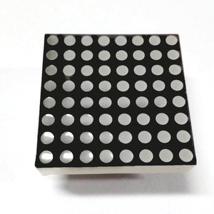 3mm 8x8 <strong>Led</strong> <strong>Dot</strong> <strong>matrix</strong> <strong>Display</strong> Round <strong>Dots</strong> Red Color Houkem-12088-A/BSR 16pins