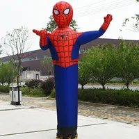 Ống Bơm Hơi Người Đàn Ông Trên Bầu Trời Vũ Công Với Quạt Gió Nhảy Múa Tập Đi Gió Bay Siêu Inflatable Spider Người Đàn Ông Inflatables