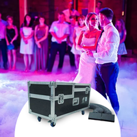 Machine à fumée basse à double tête, effet eau romantique, pour scène, discothèque, mariage, fête, performance intérieure et extérieure