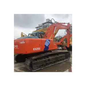 Hitachi EX200 Japan Used Second-Hand Crawler Digger Excavator 20 Ton Construction Projects