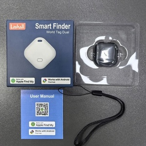 Pelacak Tag Pintar Mini Portabel, Alat Pelacak Lokasi, Lampu LED, Karet Silikon untuk Sepeda, Kendaraan, Motor - Product Image 4