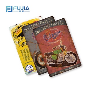 Alemania Berlín decoración de la pared curvada personalizada con carteles colgantes de metal en relieve carteles de chapa al por mayor - Product Image 2