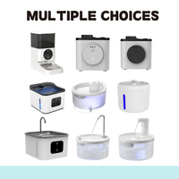 Dispensador de Agua Automático para Mascotas, de Gran Capacidad, Ecológico, de Acero Inoxidable de 3.5L, con Sensor Inteligente y Carga Sólida