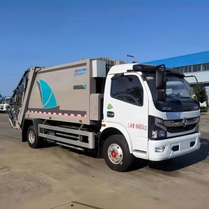 Camion compacteur de déchets Dongfeng 4X2 6m3, camion de collecte de déchets, camion compresseur de déchets - Product Image 1