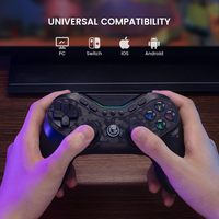 Control Inalámbrico GameSir T3 Pro Tarantula Pro para Switch/PC/iOS/Android con Base de Carga