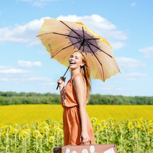 Free Sample Sun Flower Design Foldable Parasol <b>Umbrella</b> Anti-uv Sun <b>Umbrella</b> Potable Beach <b>Umbrella</b> - Product Image 4