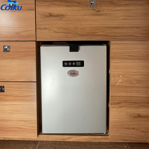 Réfrigérateur-congélateur marin encastrable Colku 40L 12V 24V à compresseur pour camping-car et yacht, double zone - Product Image 3
