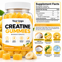 Gummies de créatine en vrac 0,8g, marque privée, gummies pré-entraînement pour la gestion de l'énergie