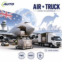 Transitaire aérien fiable AUTO, Chine vers Australie, service porte-à-porte DDP avec assistance au dédouanement