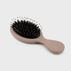Brosse à cheveux ronde à poils de sanglier lisses, brosse de massage à coussin, vente en gros, <span class=keywords><strong>peigne</strong></span> de massage multicolore pour coiffure professionnelle - Product Image 4