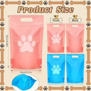 Sacs thermoscellables en PE de haute qualité, imprimés sur mesure avec fenêtre, anti-odeur, qualité alimentaire, pour emballage de nourriture pour animaux de compagnie, faible MOQ - Product Image 1