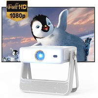 Nouvelle Version 2025 SY2 PRO Mini Projecteur Vidéo Intelligent Portable avec Pavé Tactile LED Wi-Fi Double Bande 6 BT 4K pour Home Cinéma