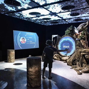 360° Interaktives Projektionssystem Touch-Interaktions-Wandmapping-Display für Museum, Aquarium, Ausstellung, VR-Unterhaltungsgeräte - Product Image 2