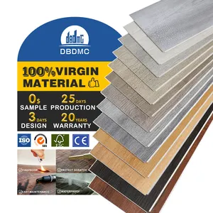 waterproof 6x48 7x48 9x48 6x36 size click plastic SPC flooring high wear resistance for indoor use