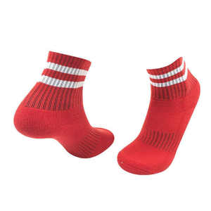 Chaussettes de sport blanches en coton polyester à séchage rapide avec soutien de la voûte plantaire 220g imprimées par sublimation unisexe adulte - Product Image 2