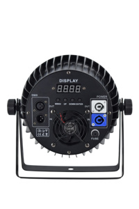 QSE Lighting 18 LED Slim Moving Head Light RGBW DMX512/Contrôle Sonore 6000K Lumière du jour en alliage <span class=keywords><strong>d</strong></span>'aluminium pour scène - Product Image 4
