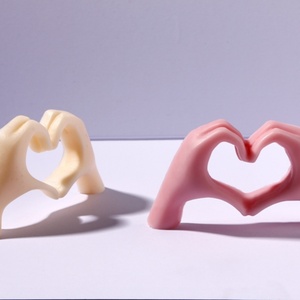 Moldes de Silicona con Gestos de Amor, Diferentes Formas de Manos en 3D para Hacer Velas Aromáticas DIY - Product Image 6