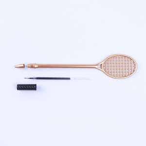 Bolígrafo de Gel de Plástico con Forma de Raqueta de Bádminton/Tenis, Creativo, Bonito, para Regalo Promocional, Venta al Por Mayor - Product Image 4