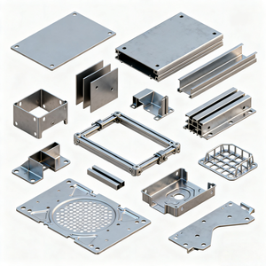 تصنيع مشابك تعليق من الفولاذ المقاوم للصدأ، تصنيع الصفائح المعدنية، مشابك معدنية، تصنيع بالتحكم الرقمي بالحاسوب، خزائن، علامة تجارية OEM، تخصيص مجاني، قص بالصور - Product Image 3