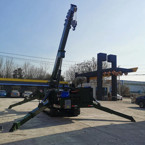 Mini 5 tấn xây dựng Spider Crane di động cần cẩu bánh xích - Product Image 6