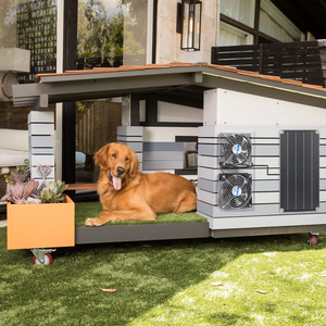 Kit de Ventilador de Extracción Solar Recargable Adecuado para Pequeños Gallineros, Invernaderos y Casas para Mascotas - Product Image 4