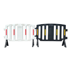 Barrière de sécurité routière réfléchissante prismatique haute intensité en HDPE PVC blanc Shunlu A032 de haute qualité avec protection IP65 - Product Image 1