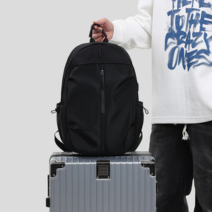 Men's <b>Backpack</b> <b>Large</b> Capacity Lightweight Durable Laptop Compartment Casual Travel School Bag Blue - Product Image 3