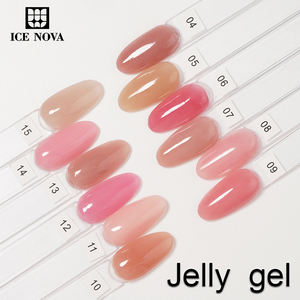 ICE NOVA Private Label Nail Supplies Jelly Extension <strong>Gel</strong> Custom Logo 15ml 0.5oz Sculpture Nail Hard <strong>Gel</strong> Nail Builder Jelly <strong>Gel</strong> - Product Image 5