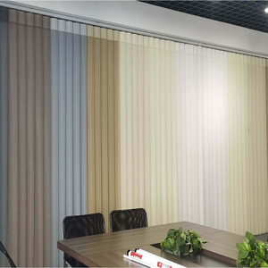 <span class=keywords><strong>Bande</strong></span> de lamelles de stores verticaux texturés Wifi stores verticaux électriques <span class=keywords><strong>rideau</strong></span> de fenêtre d'hôtel à moteur - Product Image 4