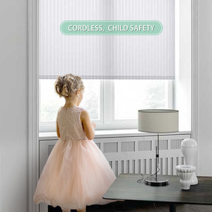 ستائر كهربائية أفقية حديثة بمحركات في الأماكن المغلقة ، أسطوانة تحكم رأسي عن بعد - Product Image 5