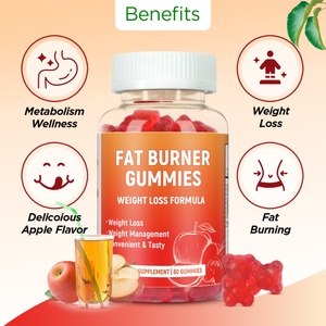 Gummies Brûle-Graisses en Gros Chinaherbs à Marque Privée, Gommes au Vinaigre de Cidre de Pomme pour la Perte de Poids, Produit Vitaminé Minceur - Product Image 2