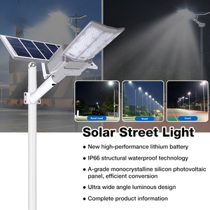 Éclairage solaire extérieur pour routes, étanche IP65, lampadaire 100W 150W, en aluminium moulé sous pression, lampadaire solaire LED séparé - Product Image 4