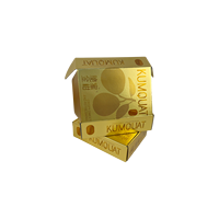 Boîte cadeau en carton ondulé personnalisée couvercle à fond plat fraise mangue tomate fruits légumes transport emballage en papier d'expédition