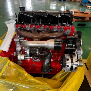 Ensemble complet neuf de moteur ISF3.8 domestique avec faisceau de câblage turbo et calculateur électronique (ECM) pour moteur Cummins 3.8L quatre cylindres pour Foton - Product Image 3