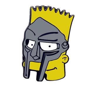 힙합 록 래퍼 가수 배지 MF 에나멜 핀 - Product Image 3