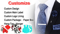 Hi-Tie Herren Krawatte und Polyester Pocket Square Manschetten knöpfe Set mit gewebter Krawatte für Hochzeit Business Party Formal