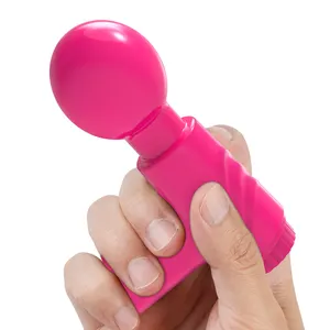 亚马逊热便携式迷你身体按摩器AV棒振动器成人女性g点阴蒂刺激器按摩性玩具