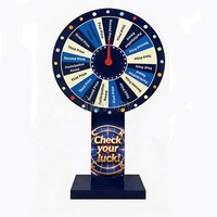 Accessoires pour stand de carnaval : Roue de loterie numérique électrique rotative avec lumières pour tirage aléatoire et tombola