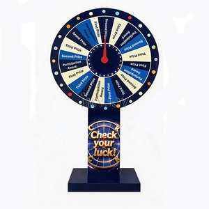 Accesorios para Puesto de Carnaval, <span class=keywords><strong>Rueda</strong></span> <span class=keywords><strong>Giratoria</strong></span> Eléctrica para Sorteo de Lotería, <span class=keywords><strong>Rueda</strong></span> de la Fortuna Digital con Luces - Product Image 6