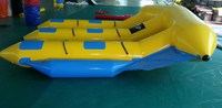 Bateau banane gonflable à poisson volant de qualité supérieure pour les sports nautiques remorquable sur le lac River Ocean
