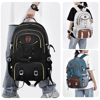 Mochila para ordenador portátil T101 de 15 pulgadas, impermeable, para viaje de negocios, Oxford, para hombre, portátil, duradera, informal, para estudiante, mochila de viaje para ordenador portátil