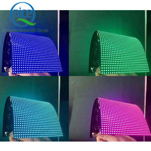 P0.9 P1.2 P1.5 P1.8 P2 P2.5 P3 P4屋内LEDソフトモジュール湾曲フレキシブルLEDパネルアーク型LEDディスプレイ円筒スクリーン - Product Image 2