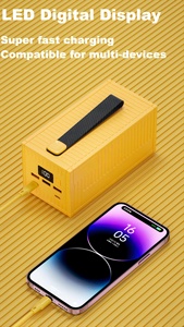 Nuova <span class=keywords><strong>Power</strong></span> Bank Portatile 2023 da 50000mAh con Ricarica Rapida 22.5W PD20W e Grande Torcia LED per Campeggio - Product Image 6