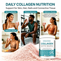 Complément Alimentaire OEM ODM pour la Peau, les Cheveux, les Ongles, le Soutien des Articulations et des Os, Améliore l'Apparence de la Cellulite