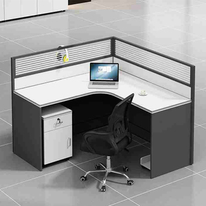 Oficina Modular 4 Workstation Cubicle Modern <span class=keywords><strong>Coworking</strong></span> Desk Call Center Office Cubicles - Product Image 1